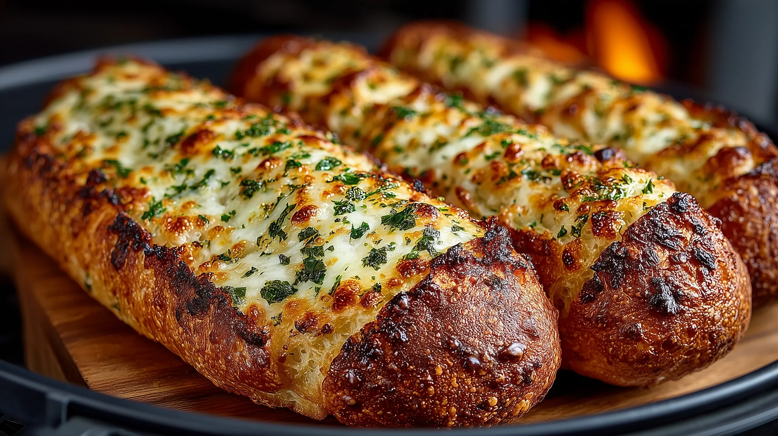 How to Make Frozen Grilled Breadsticks in an Air Fryer in Five Minutes